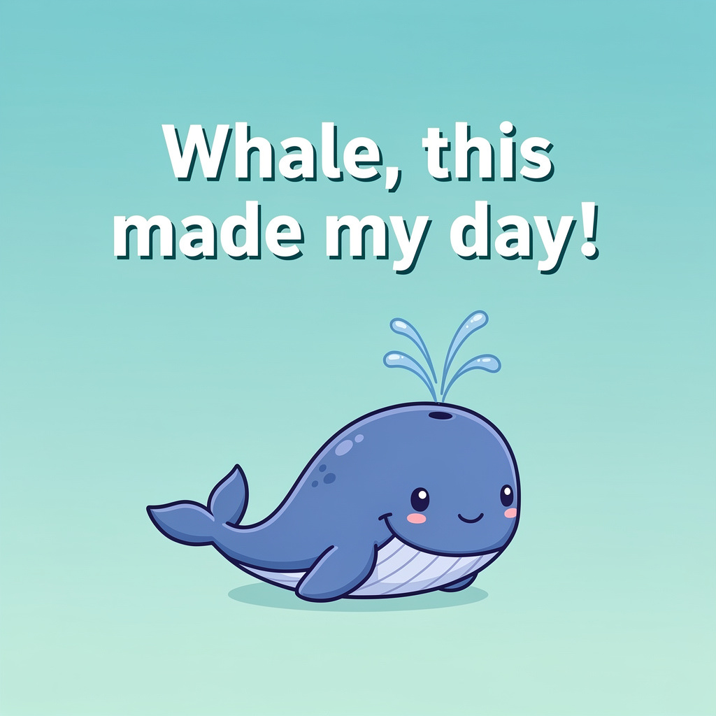 Whale Puns