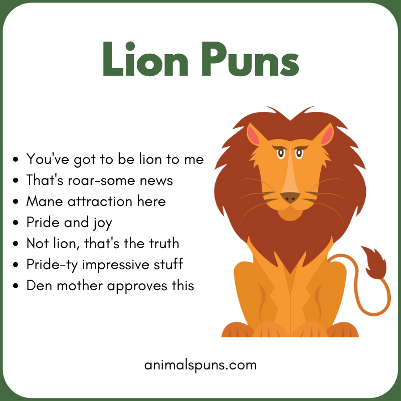 Lion Puns
