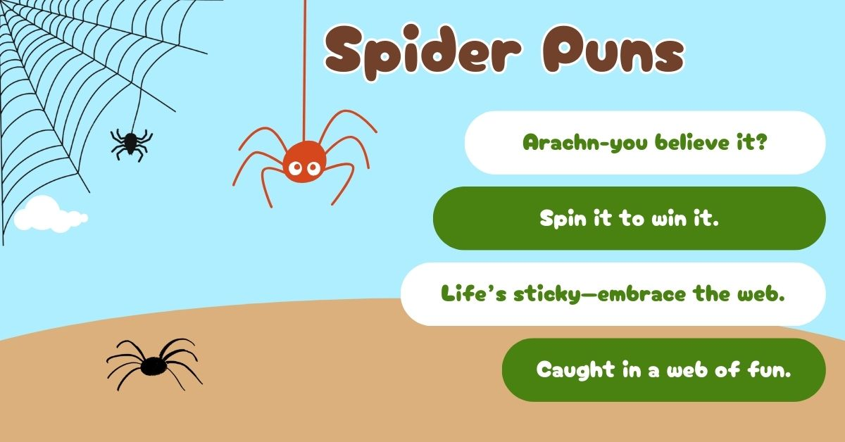 Spider Puns