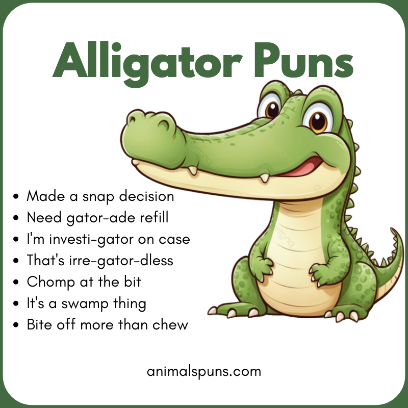 Alligator Puns