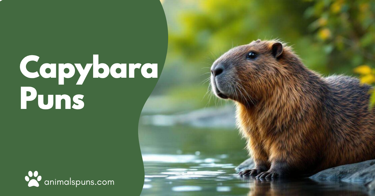 Capybara Puns