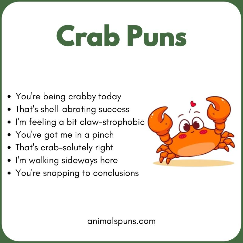 Crab Puns