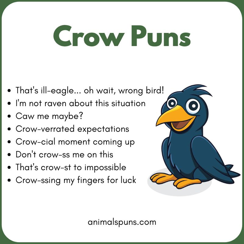 Crow Puns
