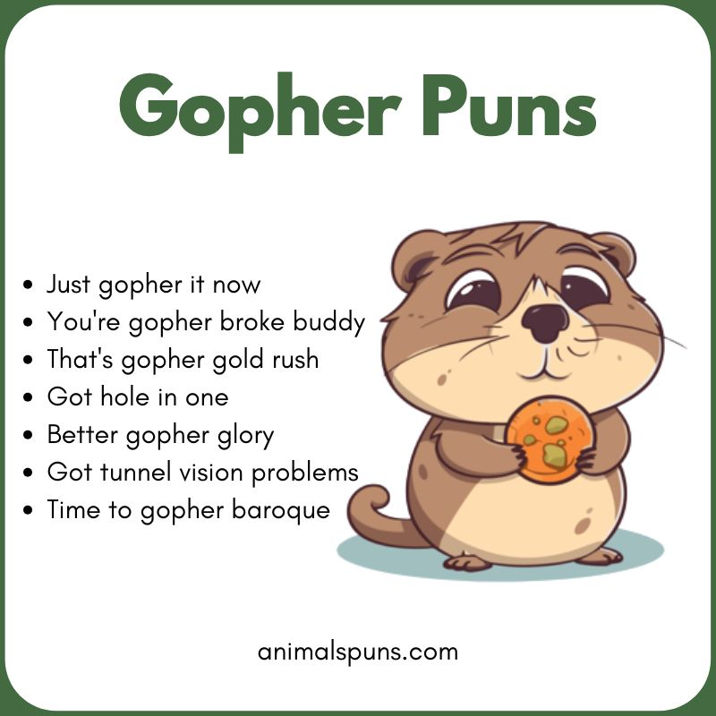 Gopher Puns
