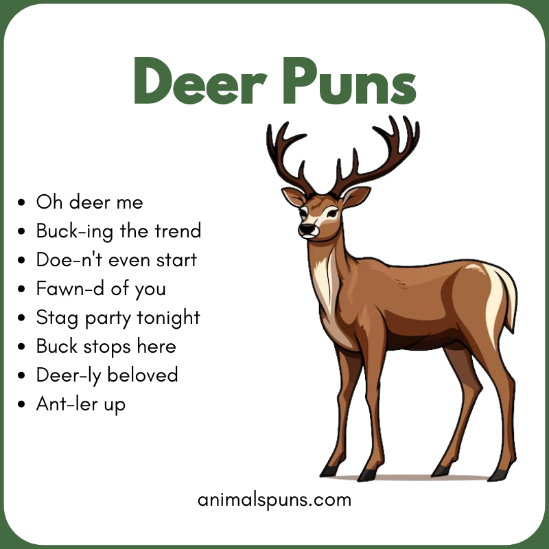 Deer Puns
