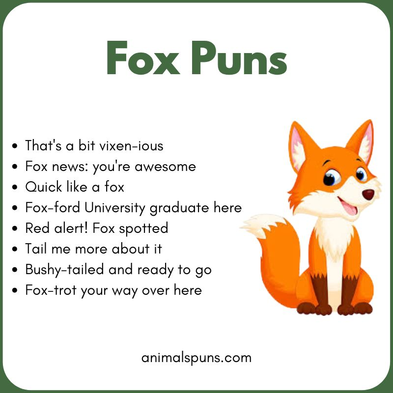 Fox Puns