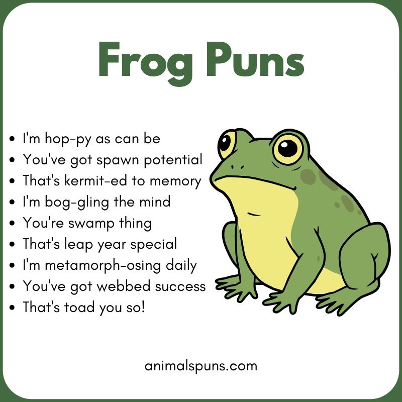 Frog Puns