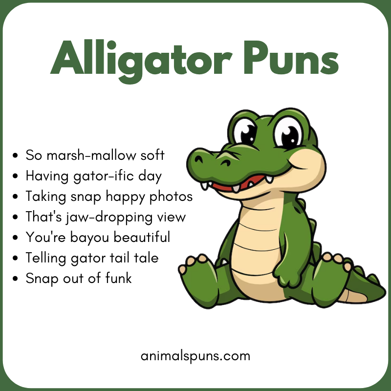 Alligator Puns