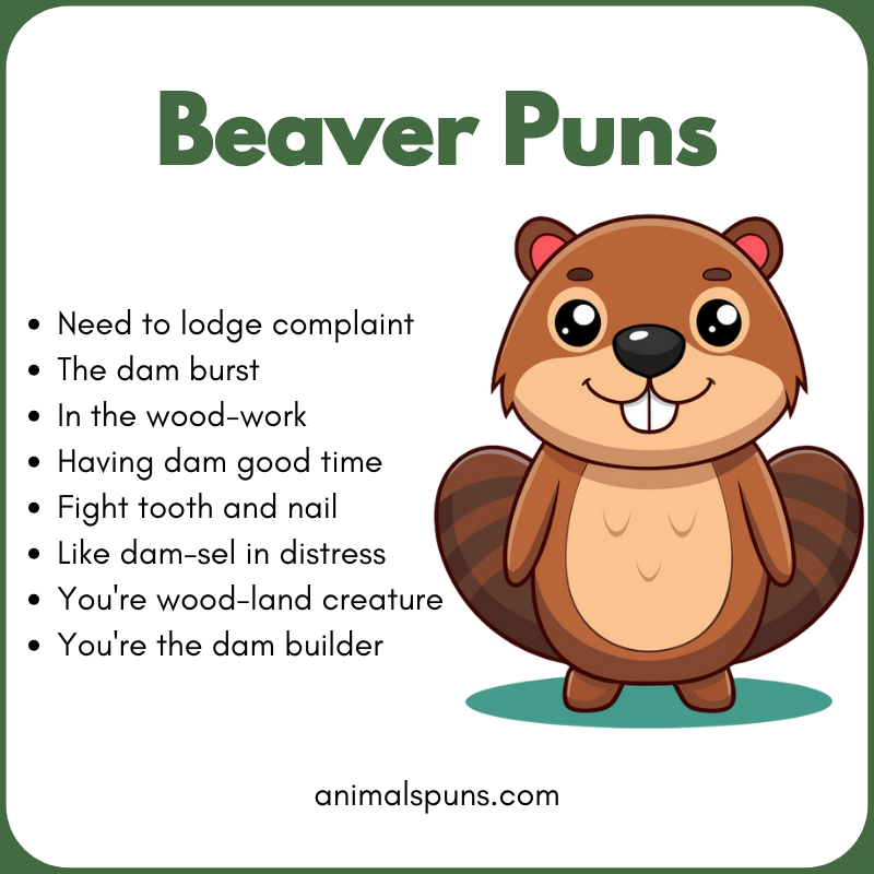 Beaver Puns