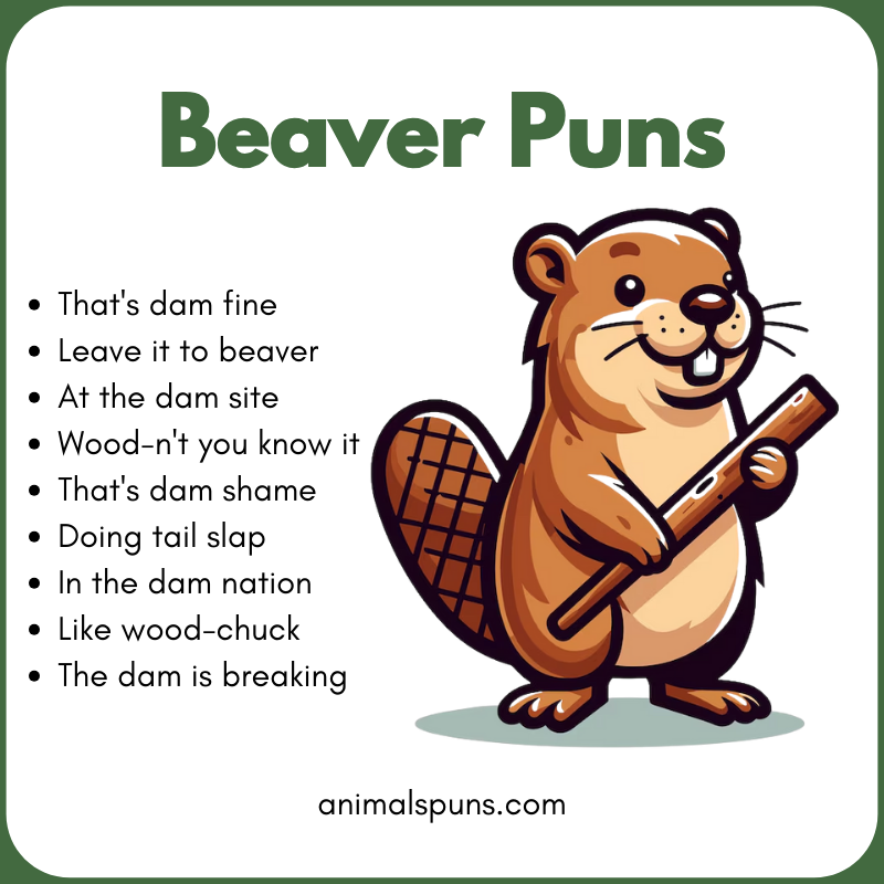 Beaver Puns
