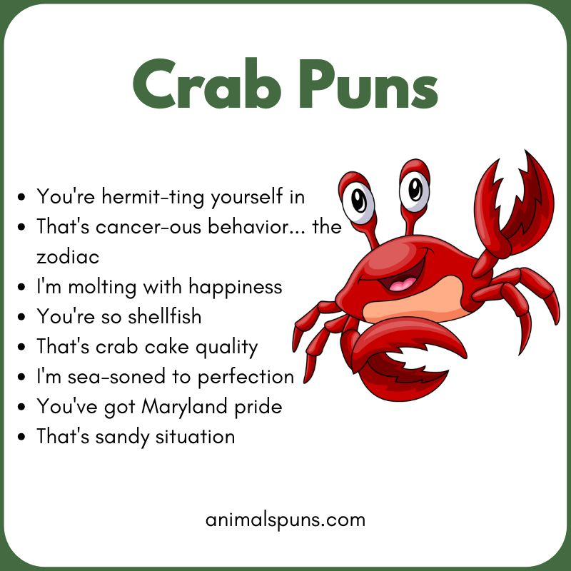 Crab Puns