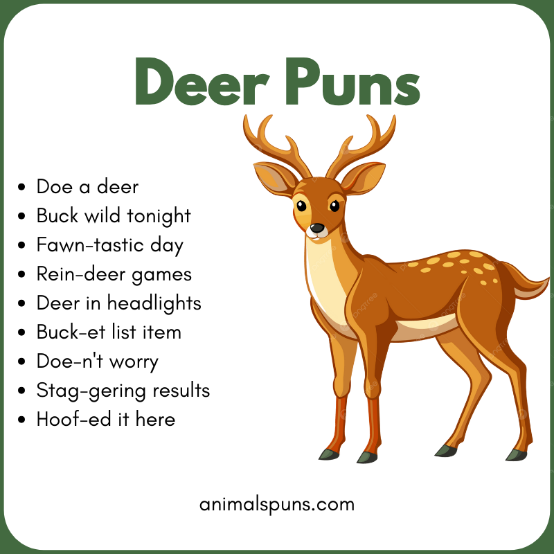 Deer Puns