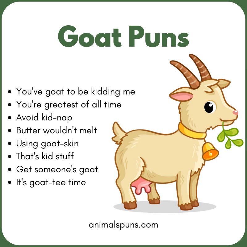 Goat Puns