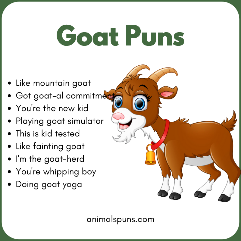 Goat Puns