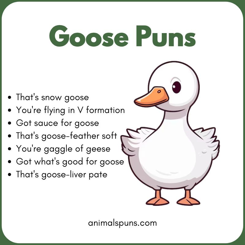 Goose Puns