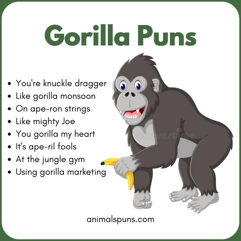 Gorilla Puns