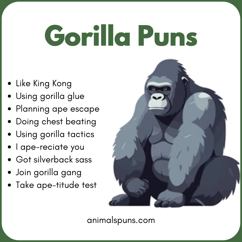 Gorilla Puns