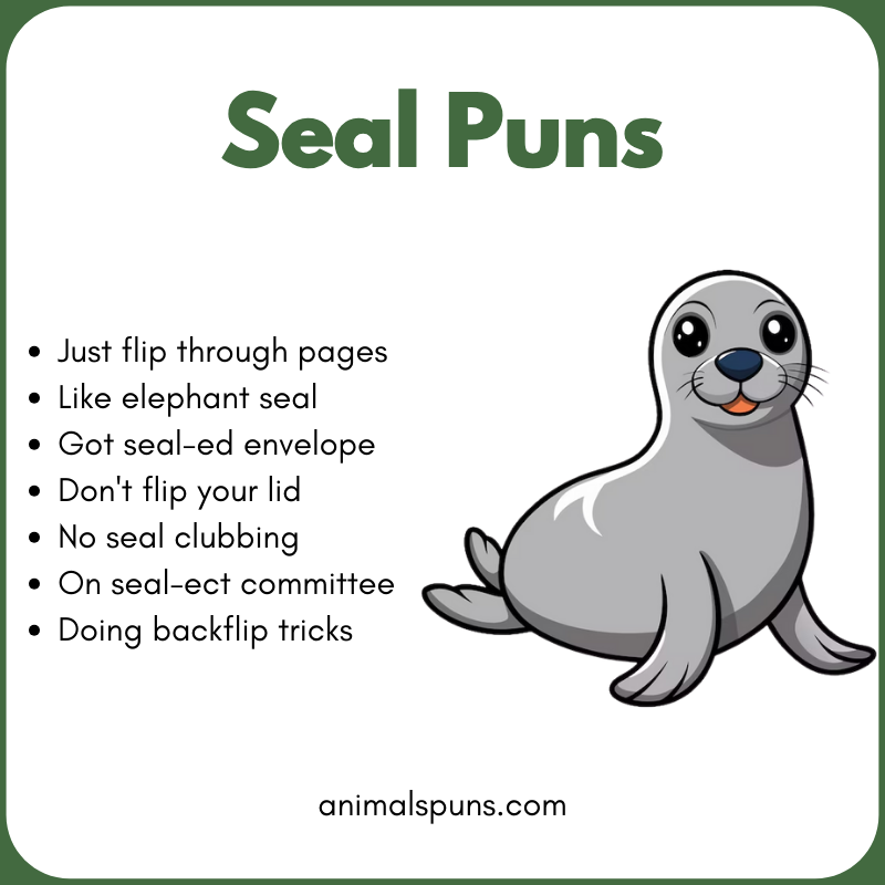 Seal Puns