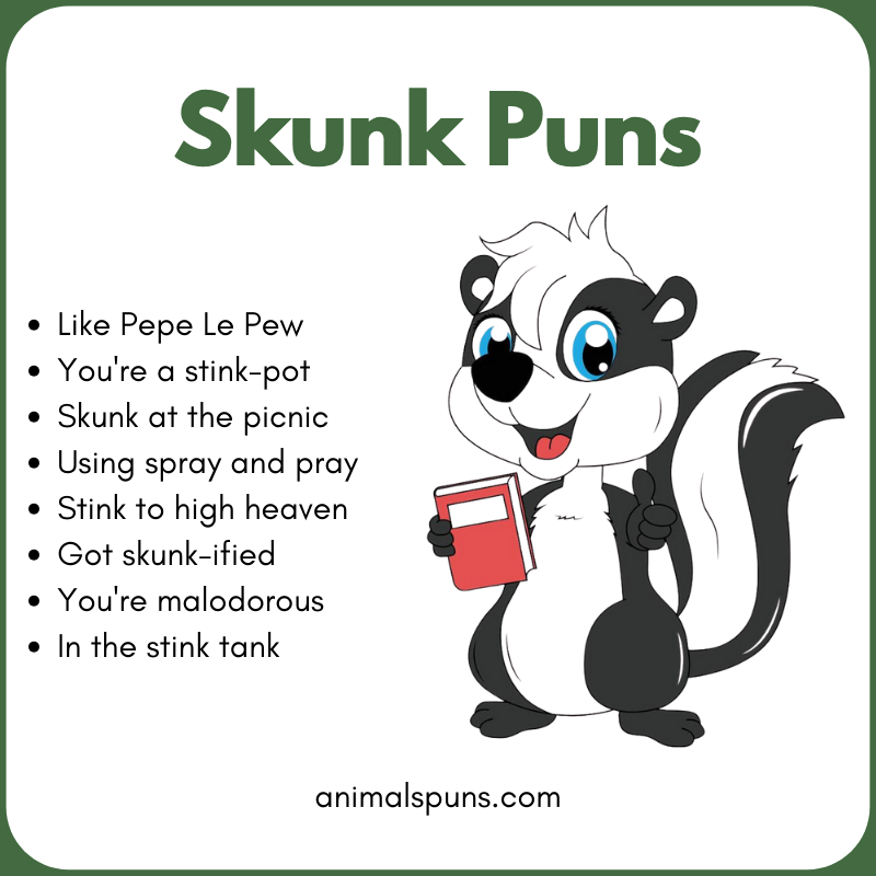 Skunk Puns