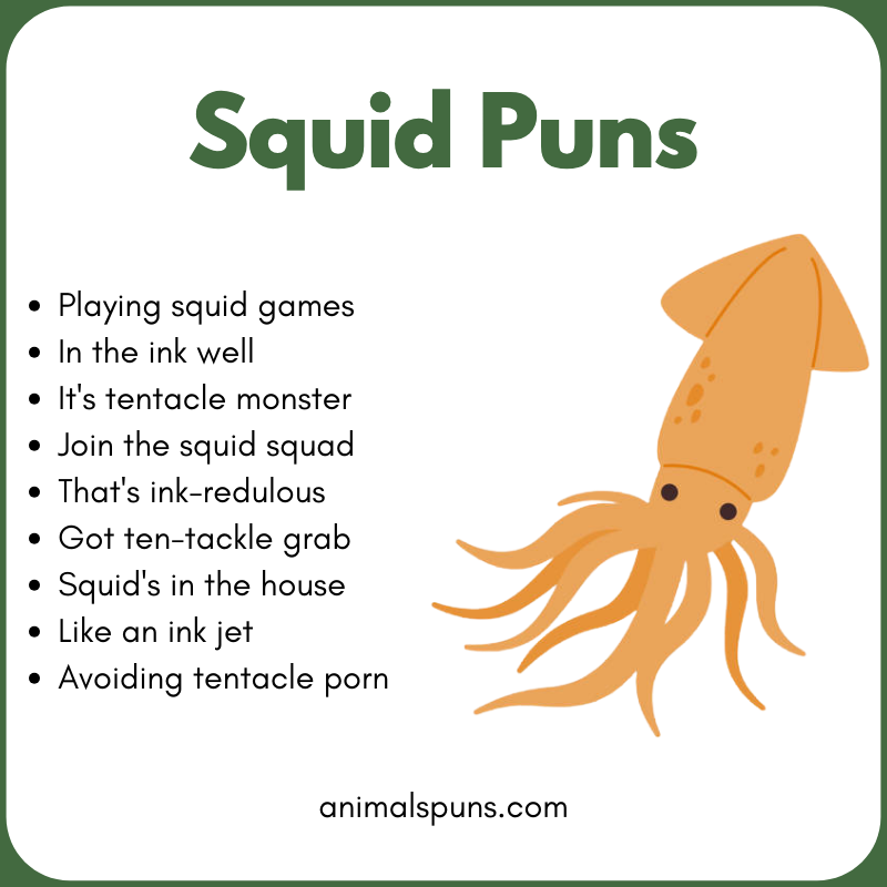 Squid Puns
