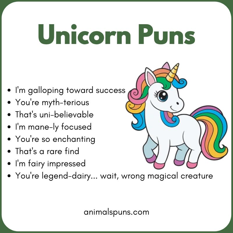 Unicorn Puns
