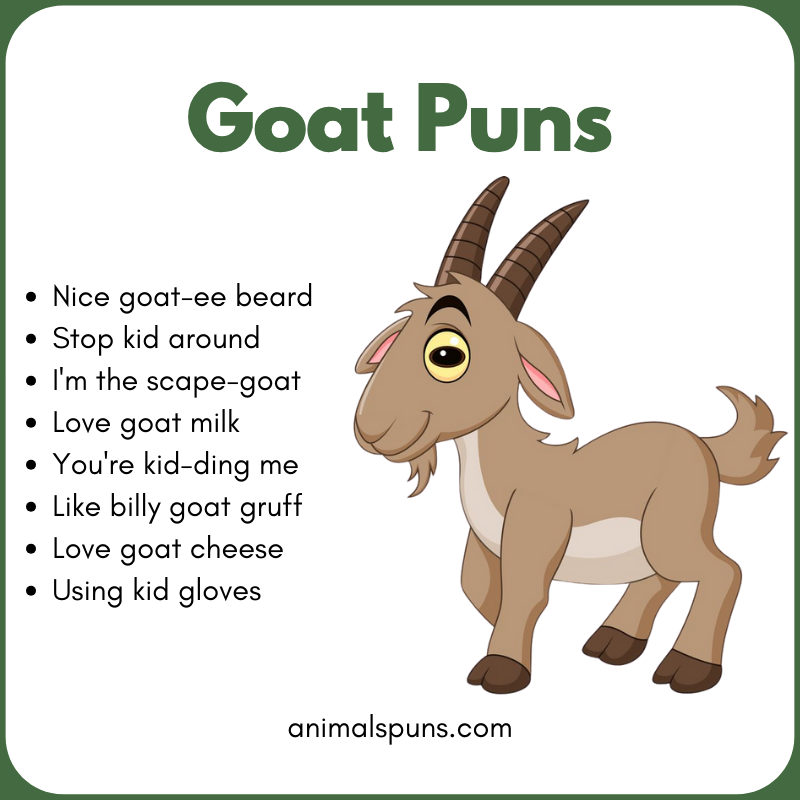 Goat Puns