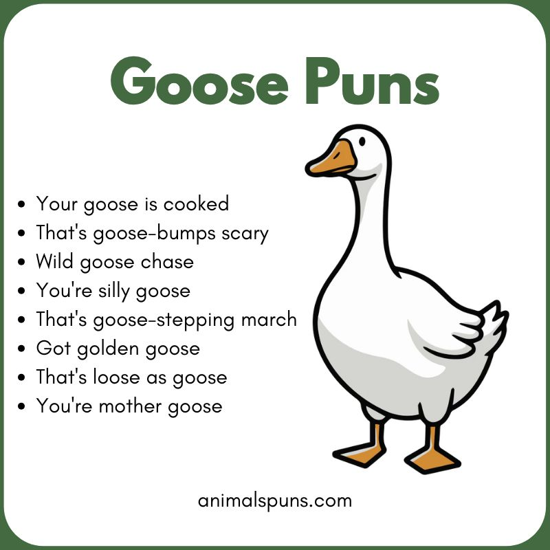Goose Puns