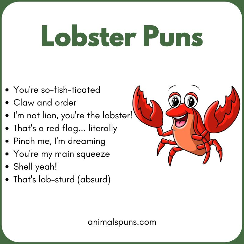 Lobster Puns
