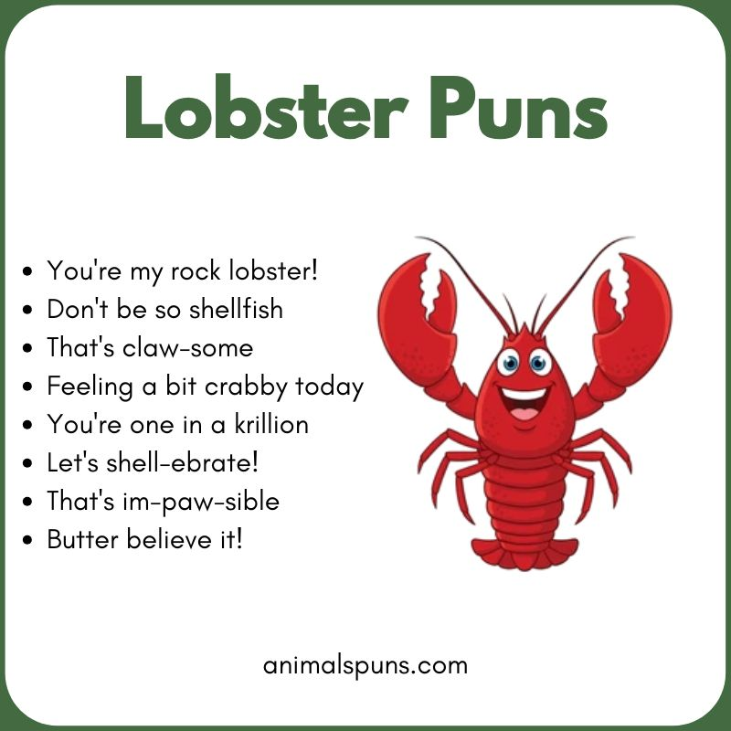 Lobster Puns