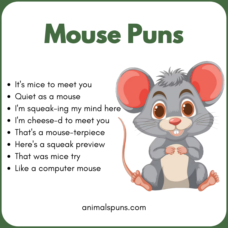 Mouse Puns