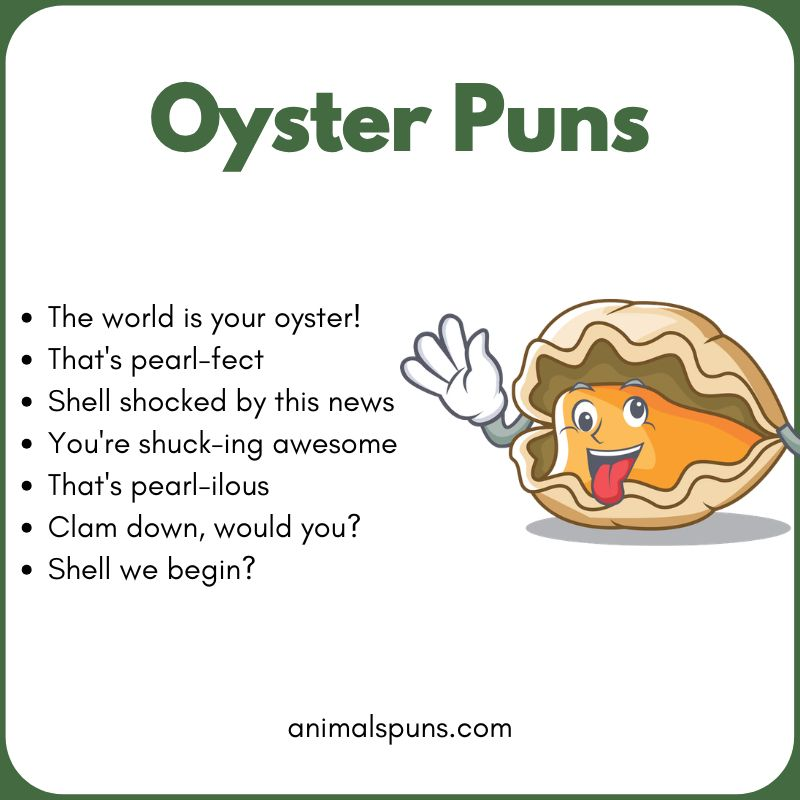 Oyster Puns