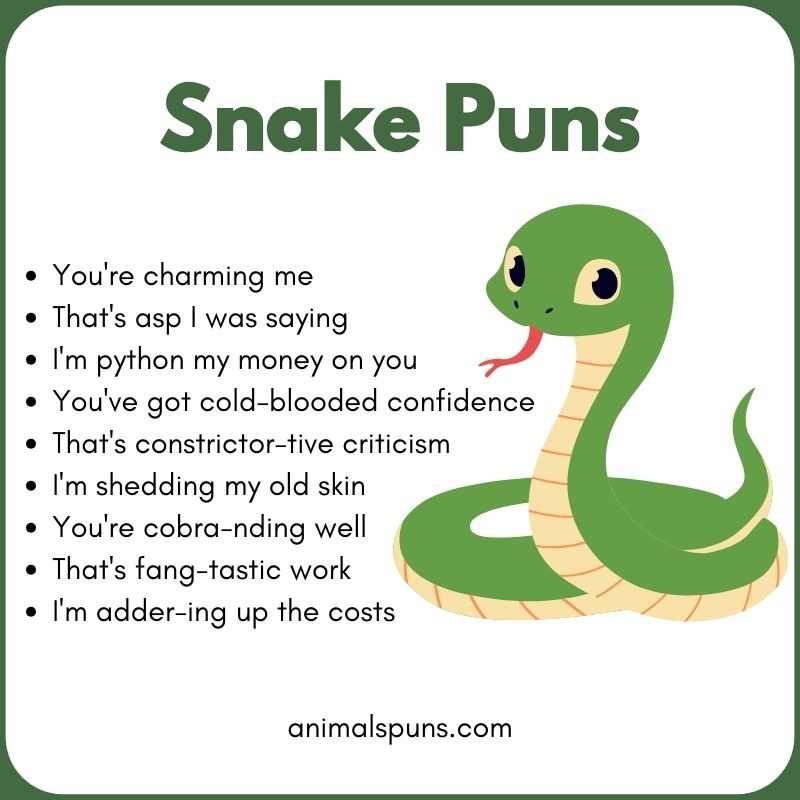 Snake Puns