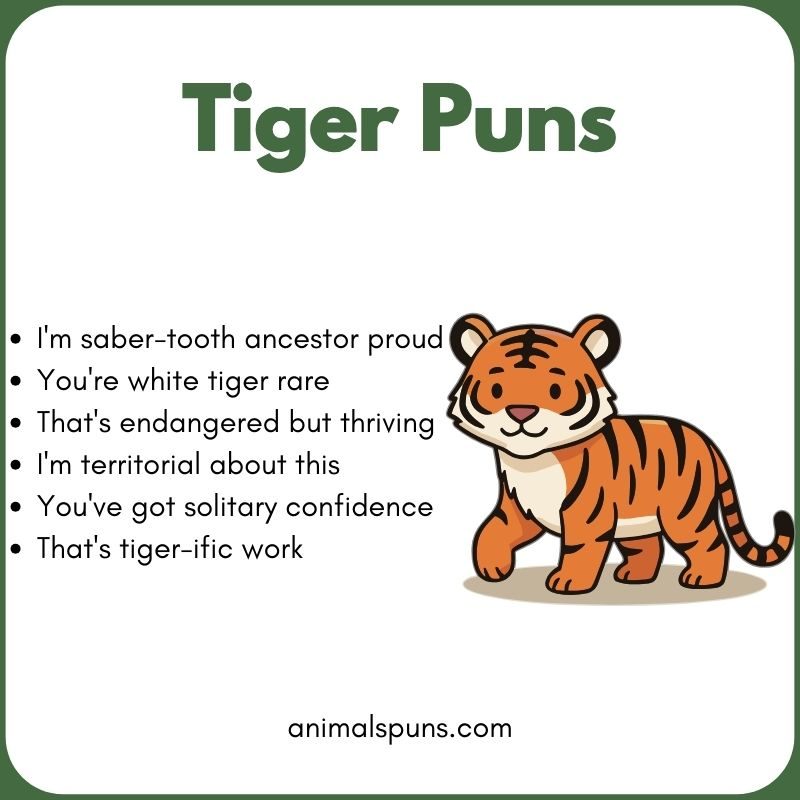 Tiger Puns