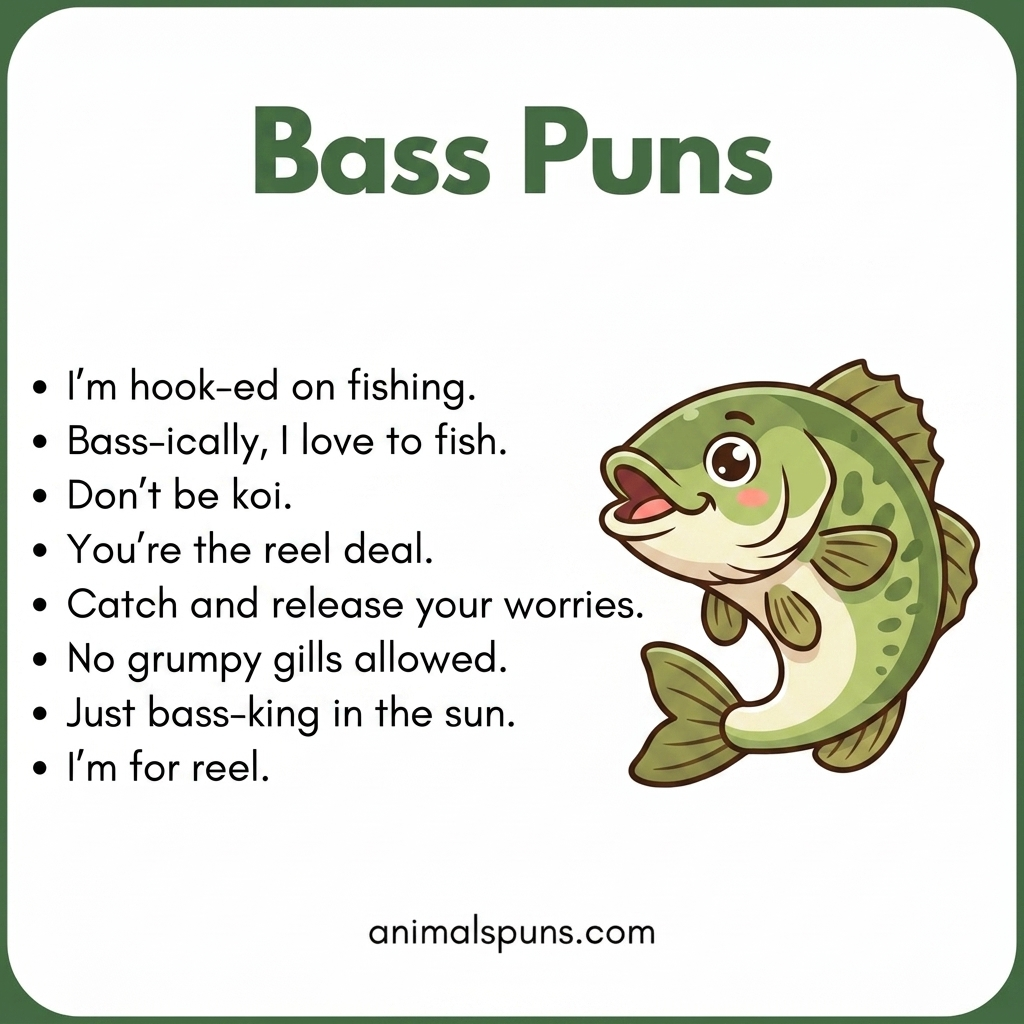 Bass Puns