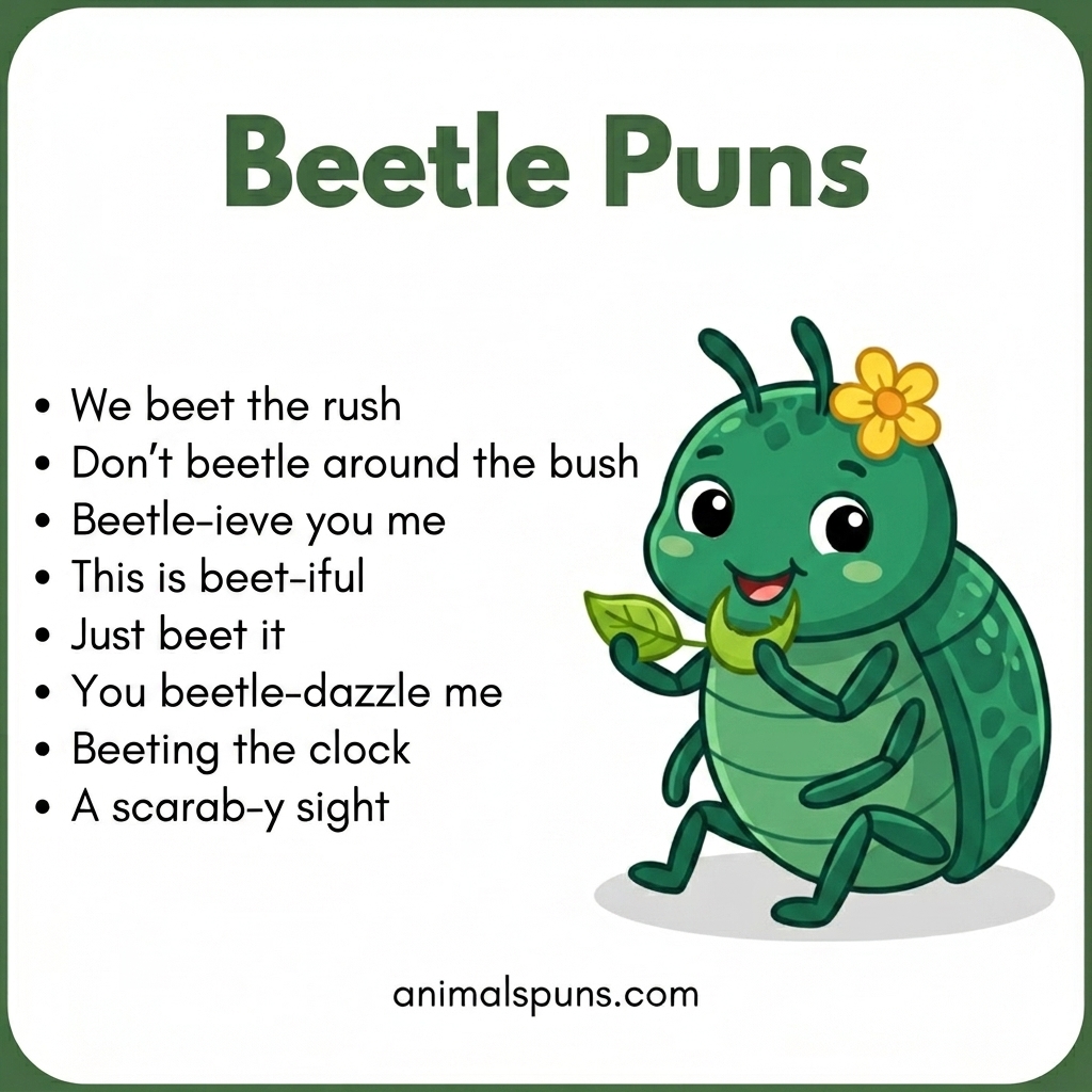 Beetle Puns