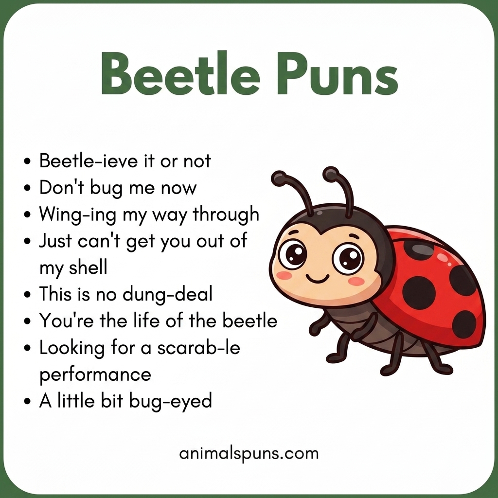 Beetle Puns
