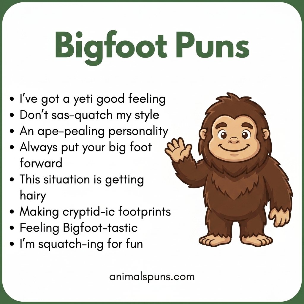 Bigfoot Puns
