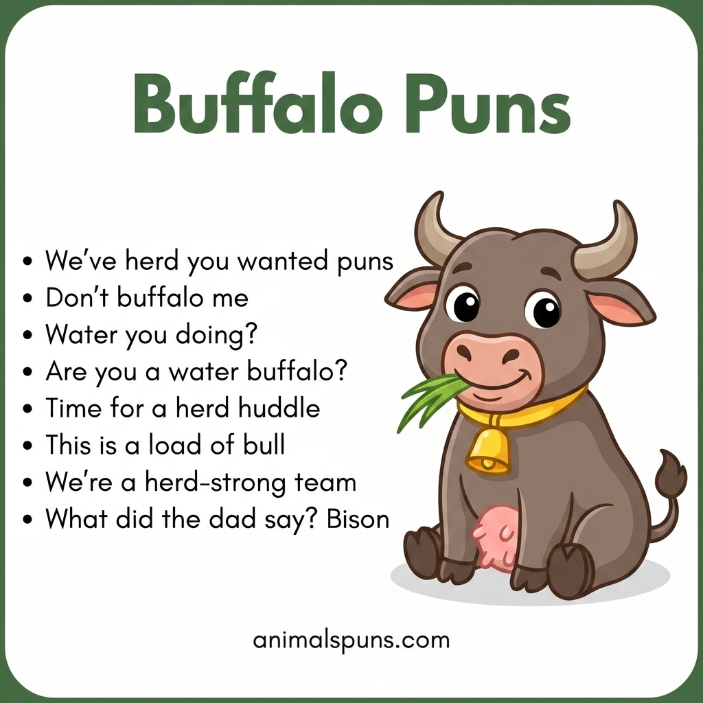 Buffalo Puns