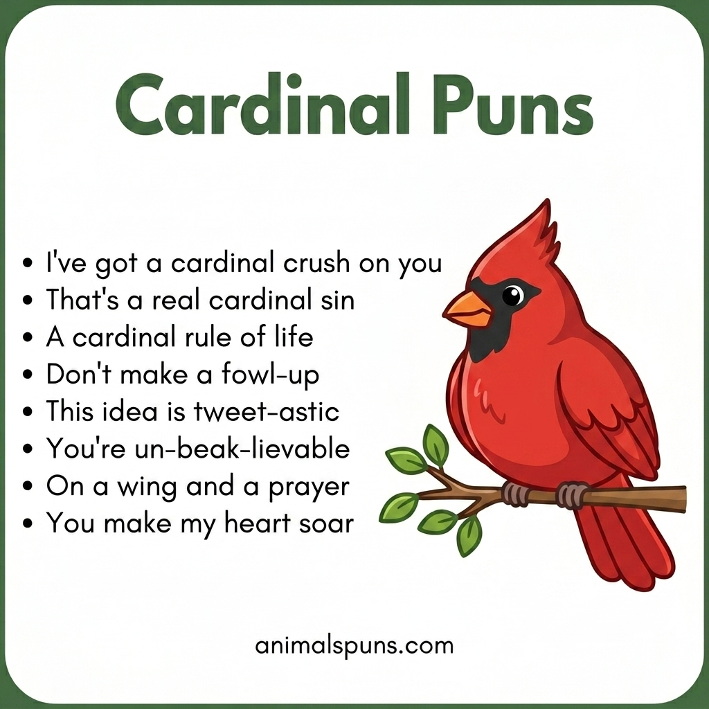Cardinal Puns