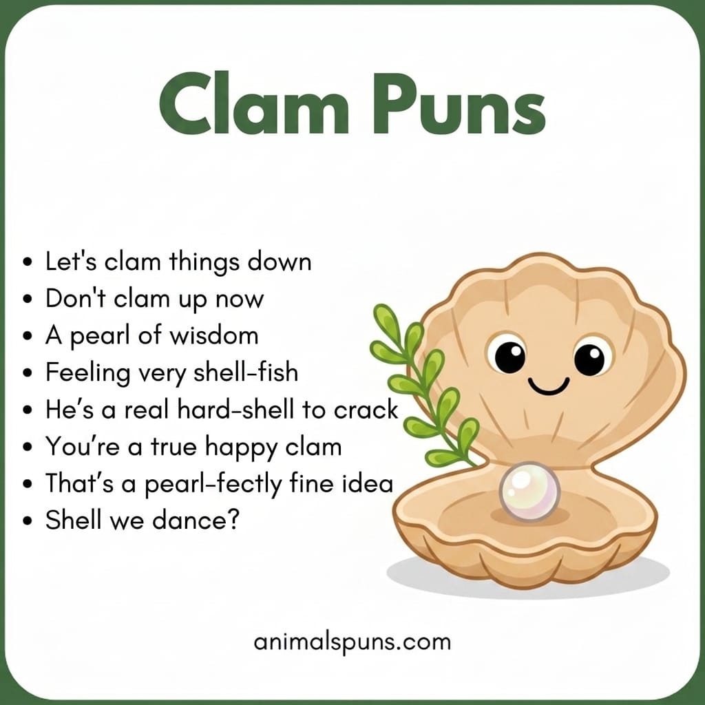 Clam Puns