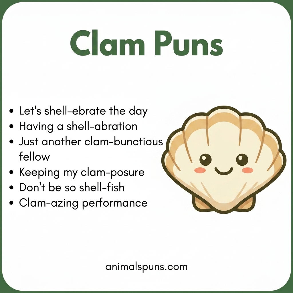 Clam Puns