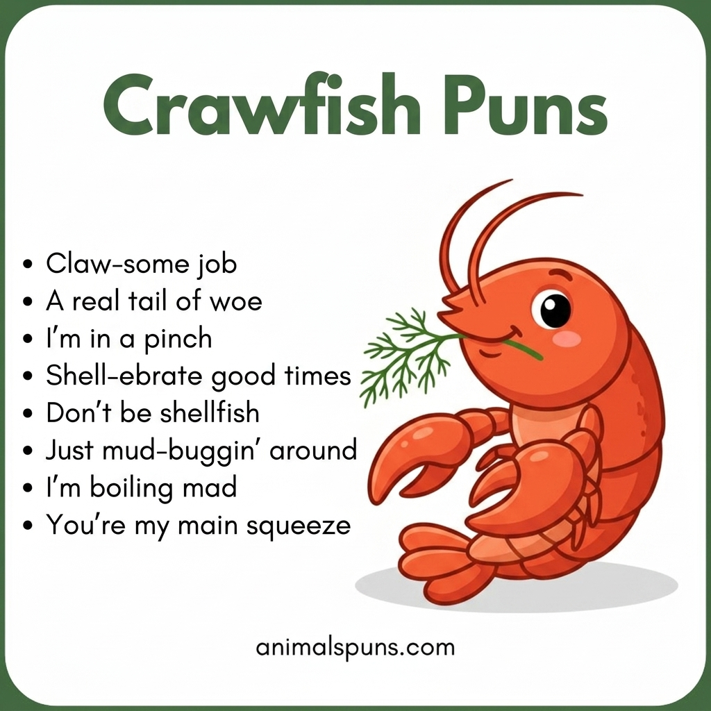 Crawfish Puns