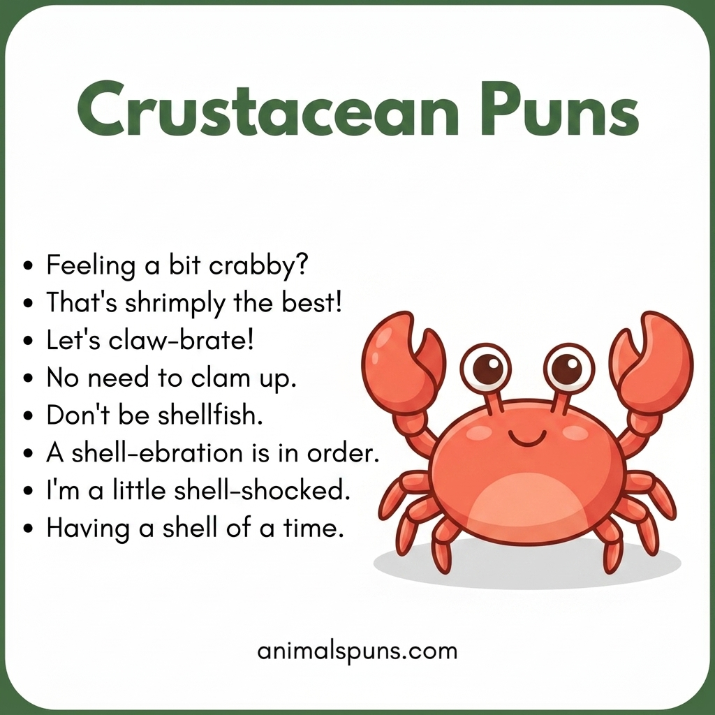 Crustacean Puns