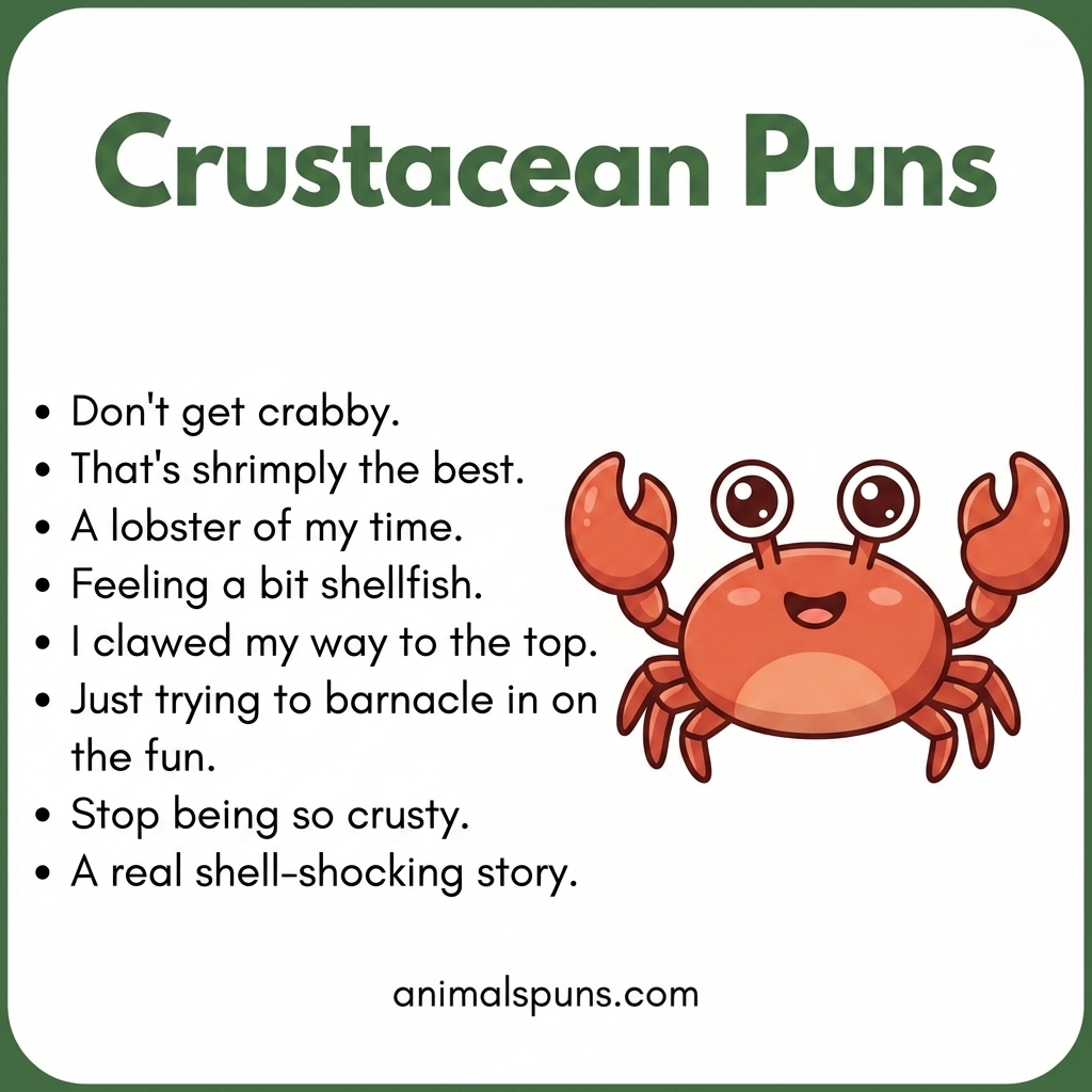 Crustacean Puns