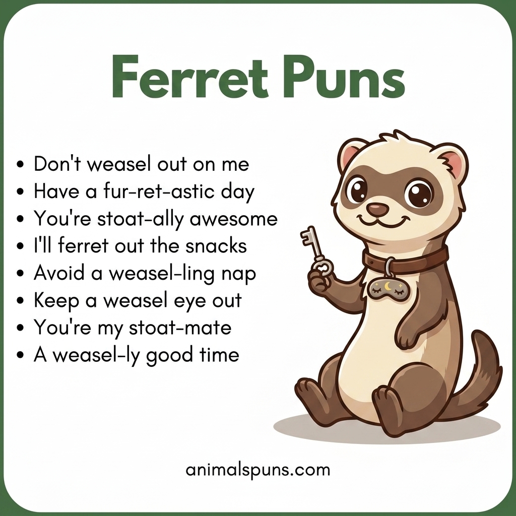 Ferret Puns