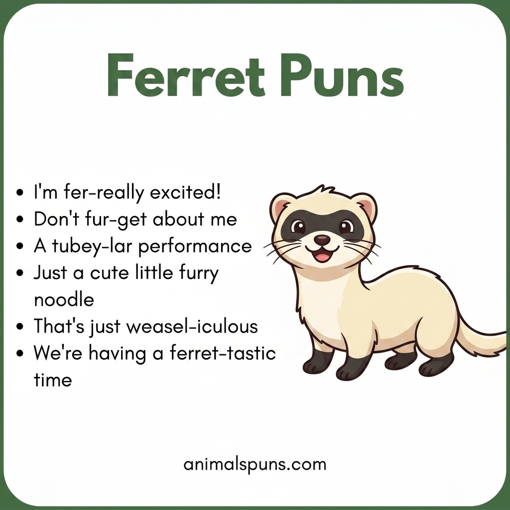 Ferret Puns