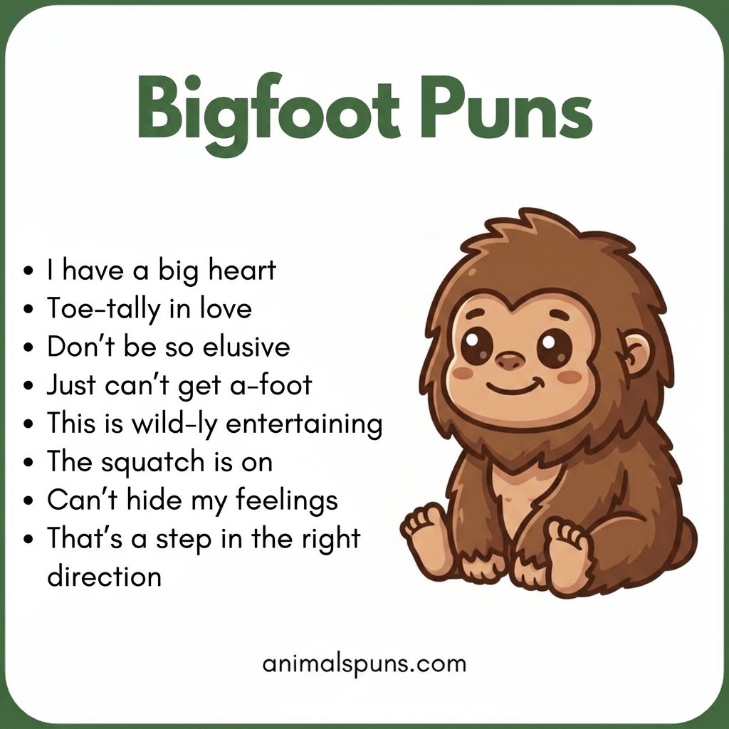 Bigfoot Puns