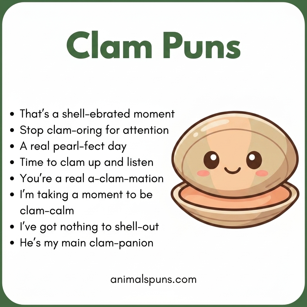 Clam Puns