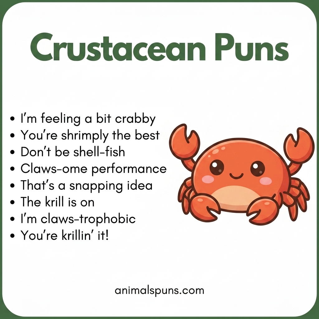 Crustacean Puns