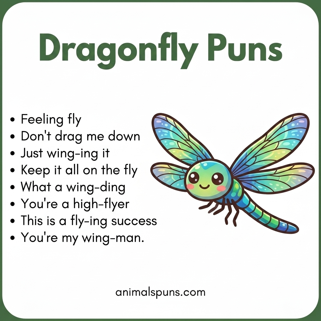Dragonfly Puns